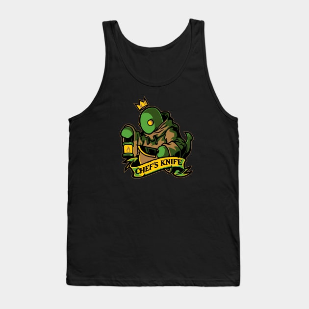 Chef's Knife Tank Top by WinterArtwork